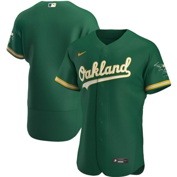 Oakland Athletics Nike Team Jersey - Kelly Green