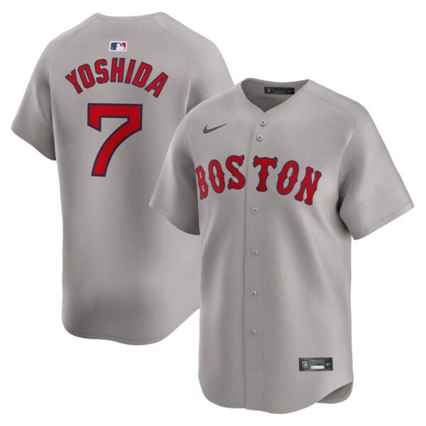 Masataka Yoshida Boston Red Sox Nike Away Limited Player Jersey - Gray