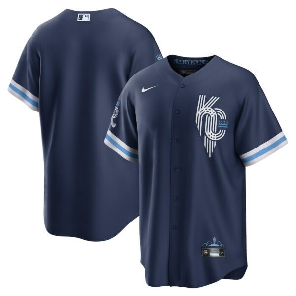 Kansas City Royals Nike City Connect Replica Jersey - Navy