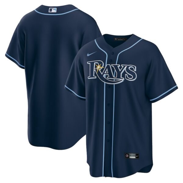 Tampa Bay Rays Nike Alternate Replica Team Jersey - Navy