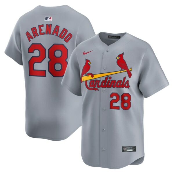 Nolan Arenado St. Louis Cardinals Nike Away Limited Player Jersey - Gray