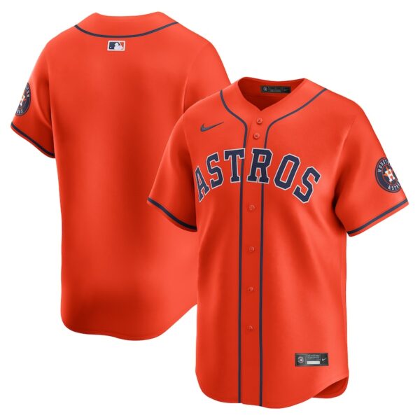 Houston Astros Nike  Alternate Limited Jersey - Orange