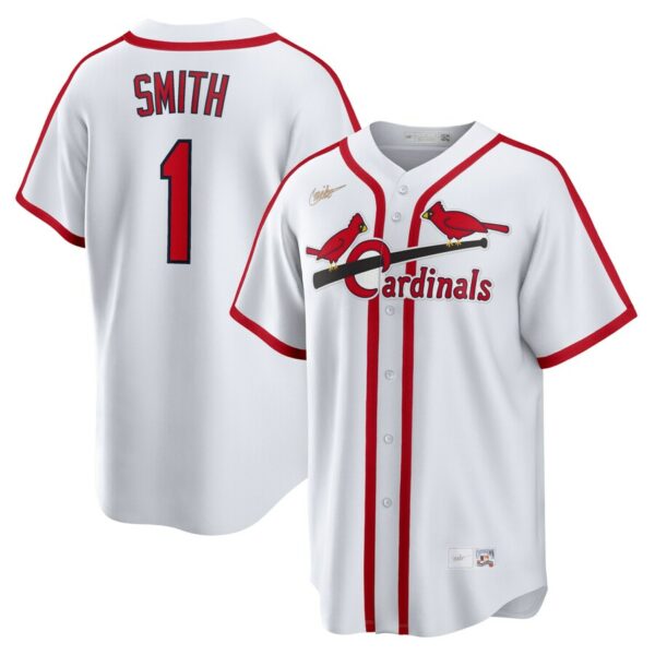 Ozzie Smith St. Louis Cardinals Nike Home Cooperstown Collection Player Jersey - White