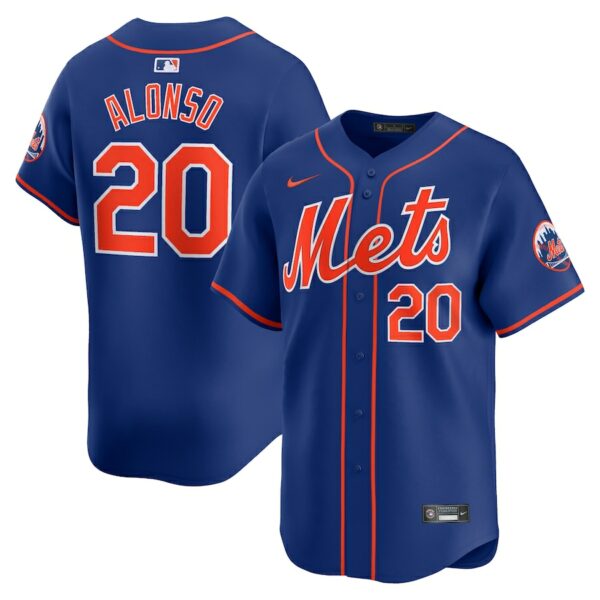 Pete Alonso New York Mets Nike Alternate Limited Player Jersey - Royal