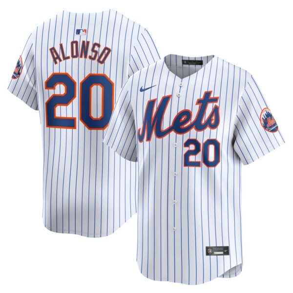 Pete Alonso New York Mets Nike Home Limited Player Jersey - White