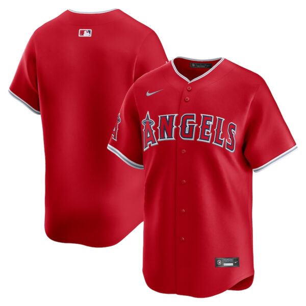 Los Angeles Angels Nike  Alternate Limited Jersey - Red