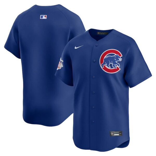 Chicago Cubs Nike  Alternate Limited Jersey - Royal