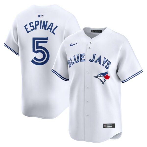 Santiago Espinal Toronto Blue Jays Nike Home Limited Player Jersey - White