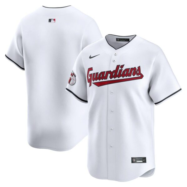 Tanner Bibee Cleveland Guardians Nike Home Limited Player Jersey - White