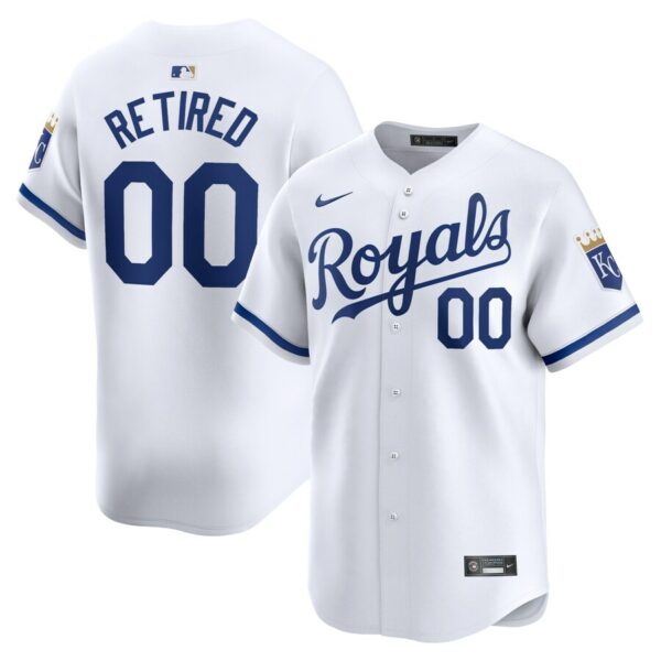 Kansas City Royals Nike Home Limited Pick-A-Player Retired Roster Jersey - White