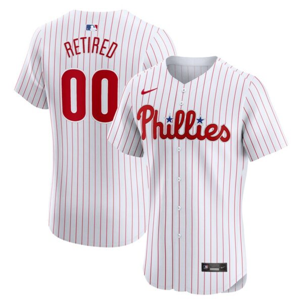 Philadelphia Phillies Nike Home Elite Pick-A-Player Retired Roster Jersey - White