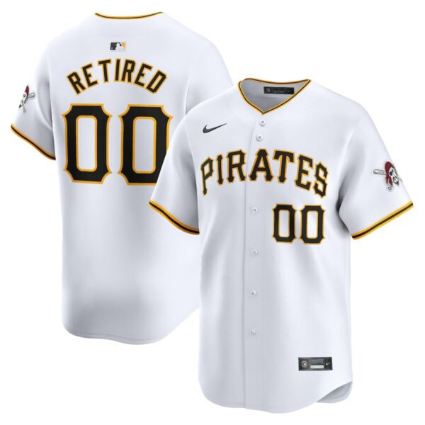 Pittsburgh Pirates Nike Home Limited Pick-A-Player Retired Roster Jersey - White