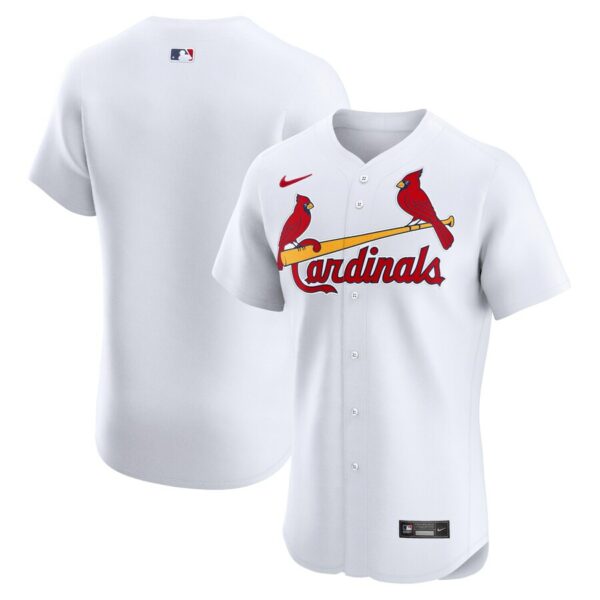 St. Louis Cardinals Nike Home Elite Jersey - White