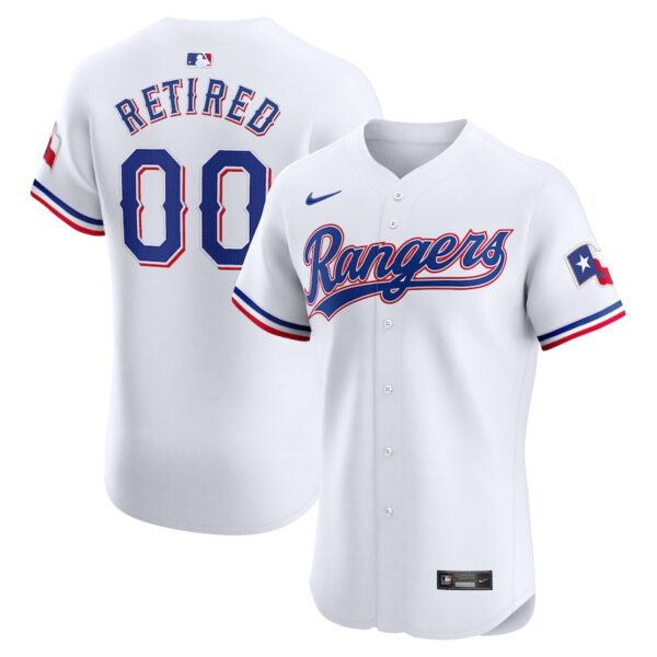 Texas Rangers Nike Home Elite Pick-A-Player Retired Roster Jersey - White