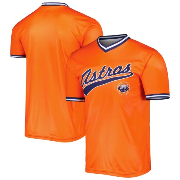 Houston Astros Stitches Cooperstown Collection Team Jersey - Orange