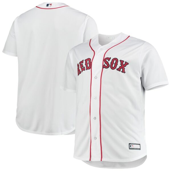 Boston Red Sox Big & Tall Home Replica Team Jersey - White