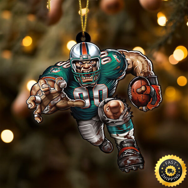 NFL Miami Dolphins Sport Ornament