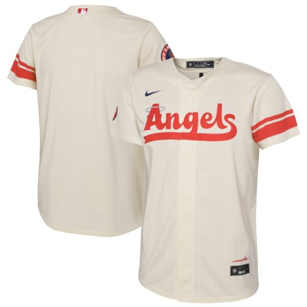 Los Angeles Angels Nike Preschool City Connect Replica Jersey - Cream