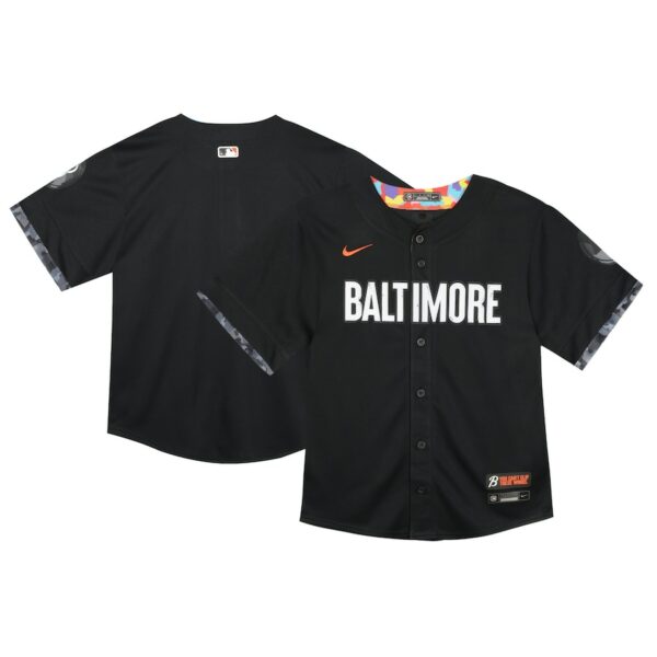 Baltimore Orioles Nike Toddler City Connect Limited Jersey - Black