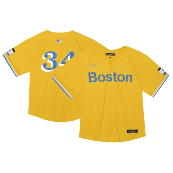 David Ortiz Boston Red Sox Nike Toddler City Connect Limited Player Jersey - Gold