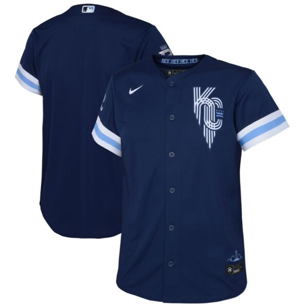 Kansas City Royals Nike Toddler City Connect Replica Jersey - Navy