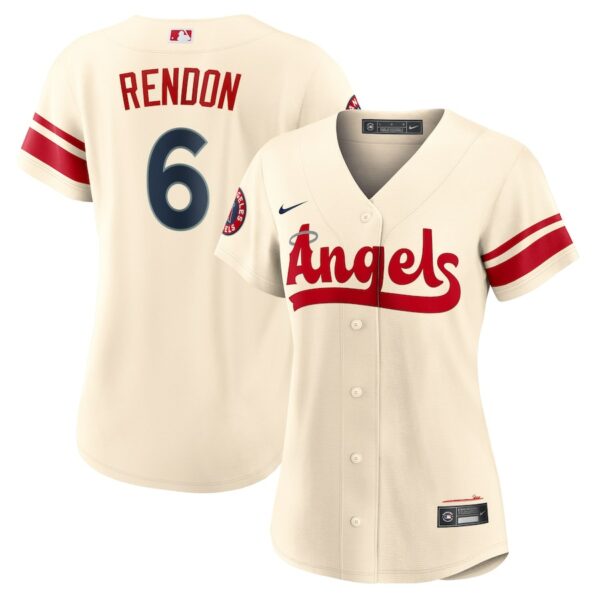 Anthony Rendon Los Angeles Angels Nike Women's City Connect Replica Player Jersey - Cream