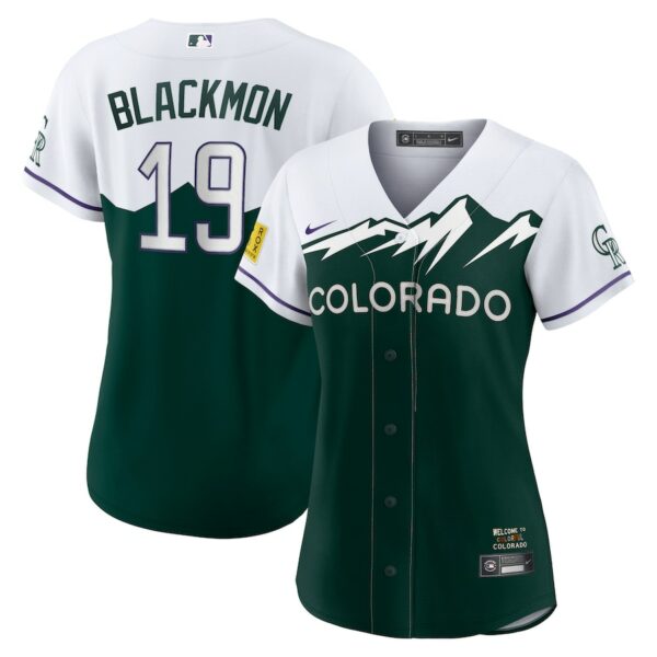 Charlie Blackmon Colorado Rockies Nike Women's City Connect Replica Player Jersey - White