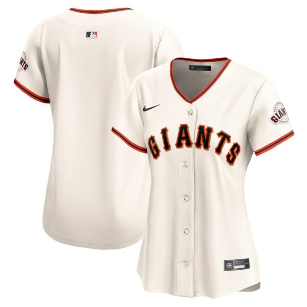 San Francisco Giants Nike Women's Home Limited Jersey - Cream