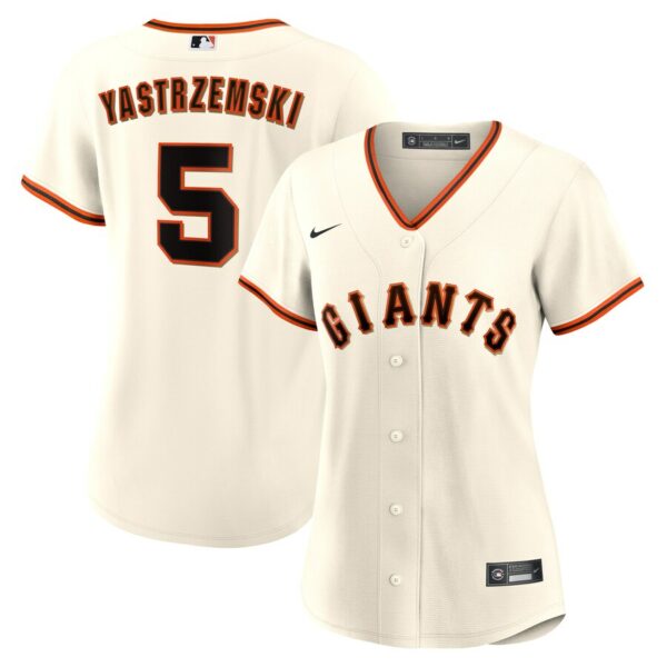 Mike Yastrzemski San Francisco Giants Nike Women's Home Replica Player Jersey - Cream