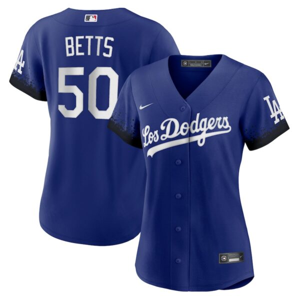 Mookie Betts Los Angeles Dodgers Nike Women's City Connect Replica Player Jersey - Royal