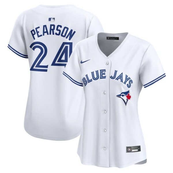 Nate Pearson Toronto Blue Jays Nike Women's  Home Limited Player Jersey - White