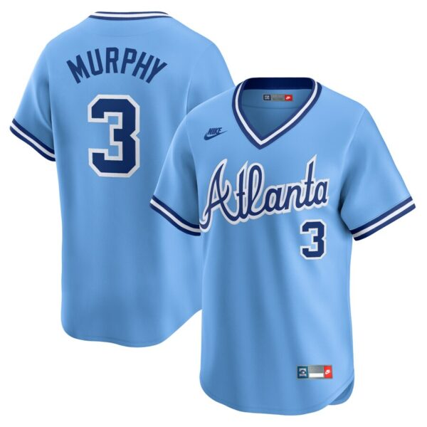 Atlanta Braves Nike Women's Dale Murphy Throwback Cooperstown Limited Jersey - Royal