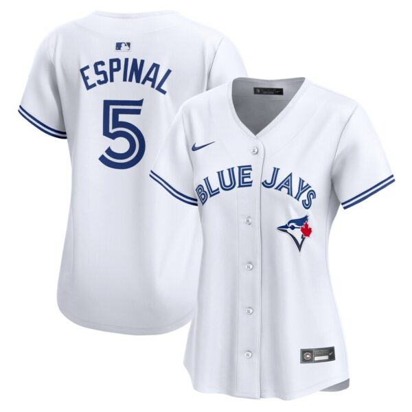 Santiago Espinal Toronto Blue Jays Nike Women's  Home Limited Player Jersey - White