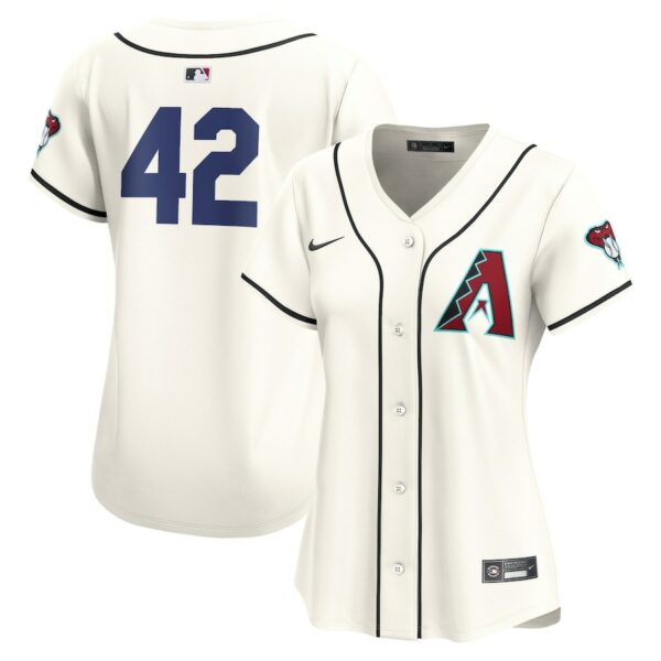 Arizona Diamondbacks Nike Women's 2024 Jackie Robinson Day Home Limited Jersey - White