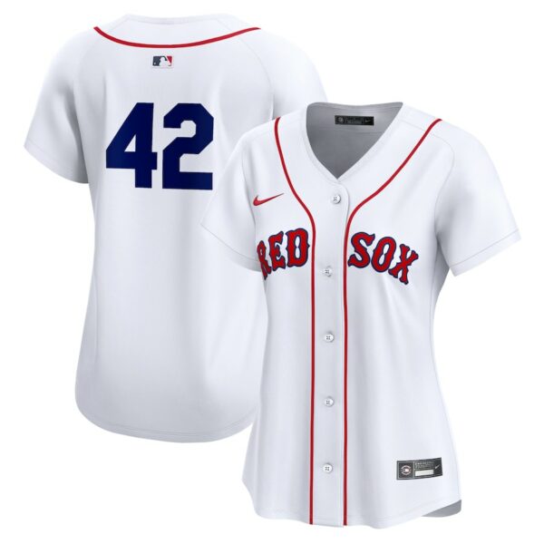 Boston Red Sox Nike Women's 2024 Jackie Robinson Day Home Limited Jersey - White