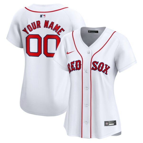 Boston Red Sox Nike Women's Home Limited Custom Jersey - White