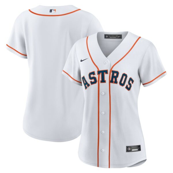 Houston Astros Nike Women's Home Replica Team Jersey - White