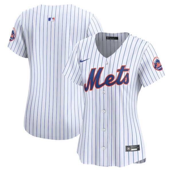 New York Mets Nike Women's Home Limited Jersey - White