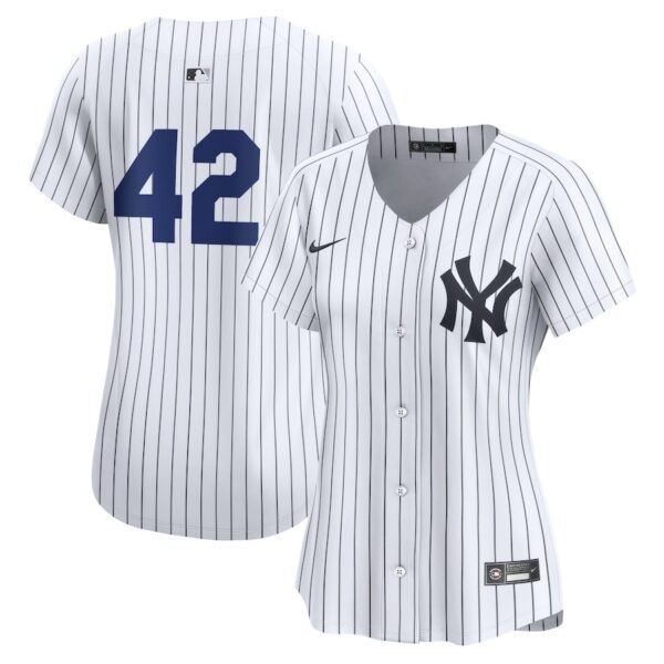 New York Yankees Nike Women's 2024 Jackie Robinson Day Home Limited Jersey - White