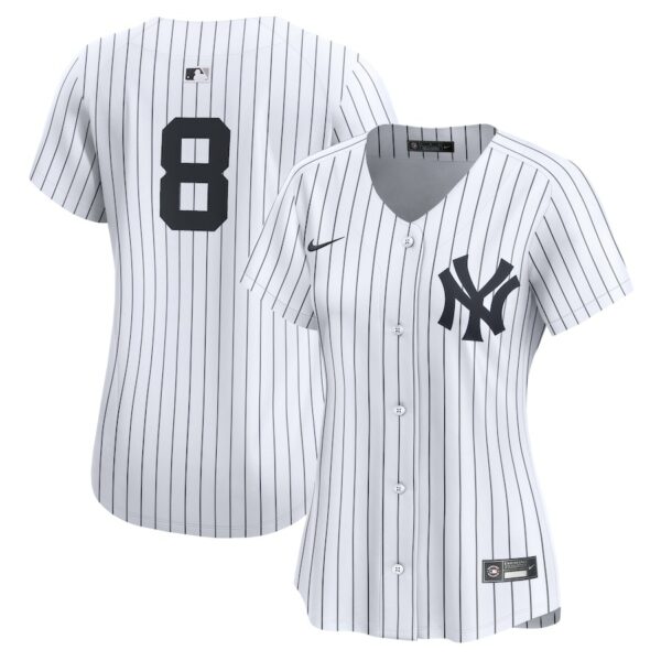 Yogi Berra New York Yankees Nike Women's  Home Limited Player Jersey - White