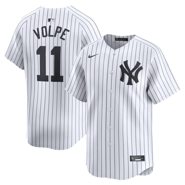 Anthony Volpe New York Yankees Nike Youth Home Limited Player Jersey - White