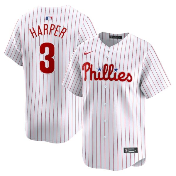 Bryce Harper Philadelphia Phillies Nike Youth Home Limited Player Jersey - White