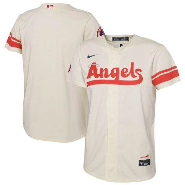 Los Angeles Angels Nike Youth City Connect Replica Team Jersey - Cream