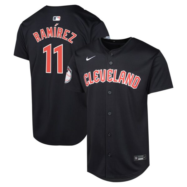 José Ramírez Cleveland Guardians Nike Youth Alternate Limited Player Jersey - Blue