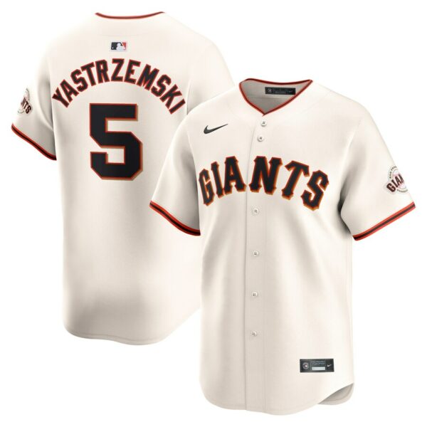 Mike Yastrzemski San Francisco Giants Nike Youth Home Limited Player Jersey - Cream