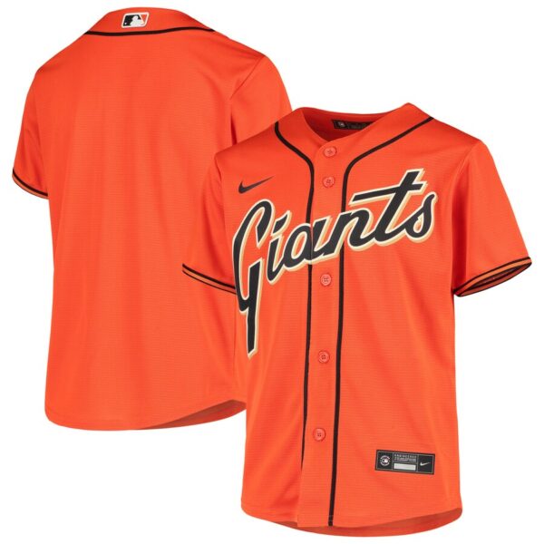 San Francisco Giants Nike Youth Alternate Replica Jersey - Orange