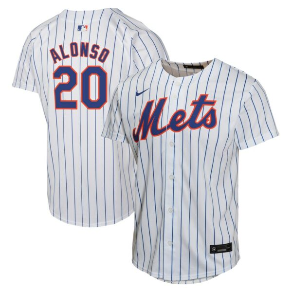 Pete Alonso New York Mets Nike Youth Home Game Player Jersey - White