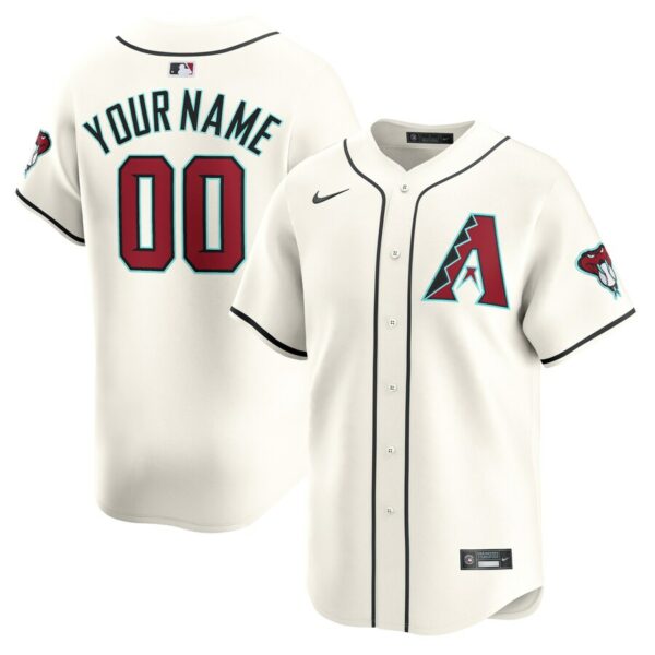 Arizona Diamondbacks Nike Youth Home Limited Custom Jersey - White