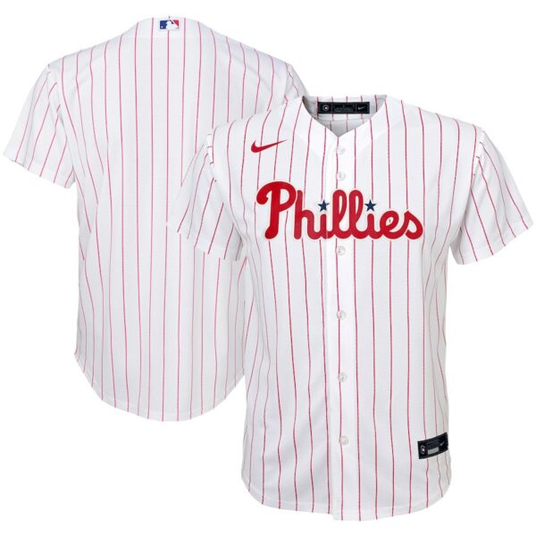 Philadelphia Phillies Nike Youth Home Replica Team Jersey - White