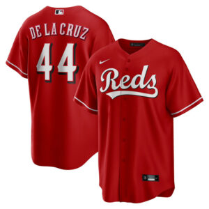 Men's Cincinnati Reds Elly De La Cruz Nike Red Alternate Replica Jersey